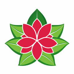 A Vector Illustration of Flowers	
