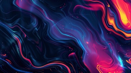 Fototapeta premium background gradient full color type 3D, geometric, wave, liquid suitable for digital and print