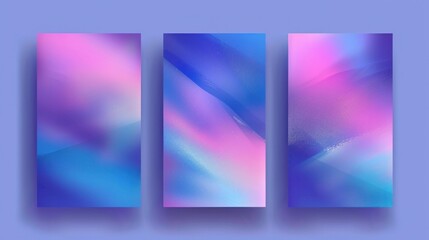 Templates for multipurpose presentation. Easy editable vector EPS10 layout. Design brochure advertising, blurred effect on purple blue background event party flyer, business card, web site element