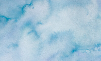 abstrakter blauer Aquarellhintergrund

