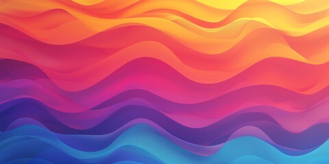 Fototapeta premium background gradient full color type 3D, geometric, wave, liquid suitable for digital and print