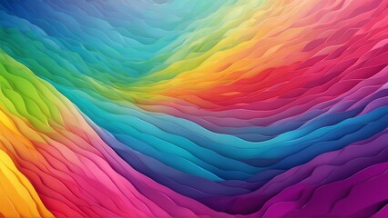 Abstract pastel colors rainbow gradient colorful cut paper layers layered texture color background