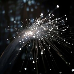 Poem about the beauty and complexity of fiber optic technology