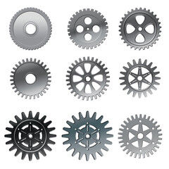 set of gears