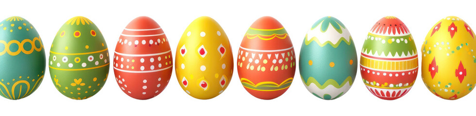 PNG Easter eggs white background celebration copy space.