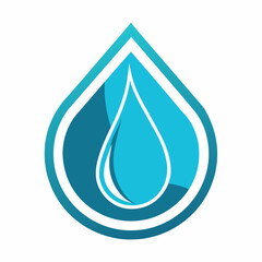 AquaDrip: Drop Logo Design for Water-themed Brand