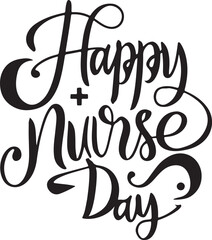 Super Nurses: Celebrating Nurse Day typography T-shirt Design.
