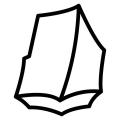 Stone icon. Trendy vector Stone icon on white background.