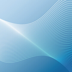 Abstract thin colorful lines on a white background. Colorful blend wavy lines on transparent background, Modern colorful flowing wave lines and glowing moving lines