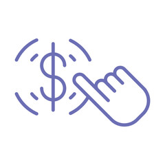 pay per click Icon Design