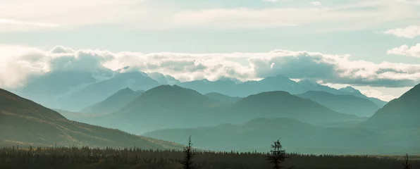 Wandaufkleber Mountains in Alaska © Galyna Andrushko