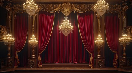 Grand Theater Ambiance: Old World Splendor