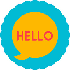 Hello Icon