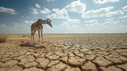 Foto op Plexiglas displaced animal species seeking refuge due to changing climate © Tina