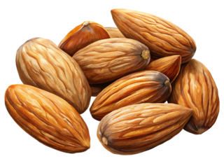 Almonds seeds