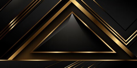 Abstract black metal texture highlighted with golden luminous lines.