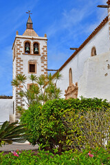 Fuerteventura, Canary Islands - march 15 2024 : village of Betancuria - 786435253
