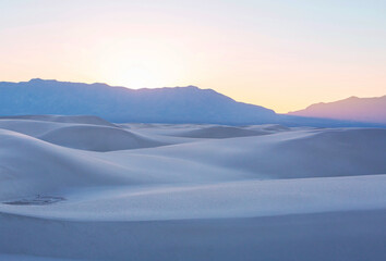 White sand dunes - 786439890