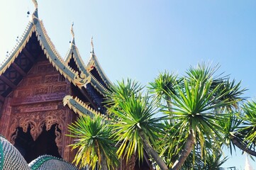 Fototapeta na wymiar Black Temple, White Temple, Blue Temple in Thailand