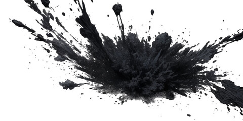 Paint stains black blotch background. Grunge Design Element. Brush Strokes. Vector illustration. splatter, paint, background, abstract, texture, design, watercolor, coffee, paper, isolated, frame