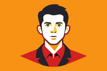 Vector illustrations of silhouette portraits representing diverse individuals, ideal for user profiles and business avatars