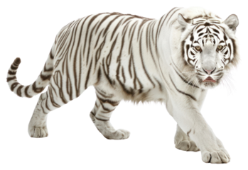 PNG White Tiger tiger wildlife animal.