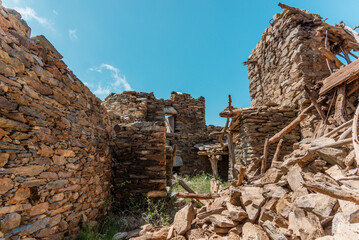 An ancient castle constructed using stones in ancient architecture called Bakhroush Ben Alas Castle...
