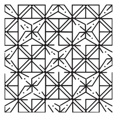 Vector modern seamless geometric pattern grid
