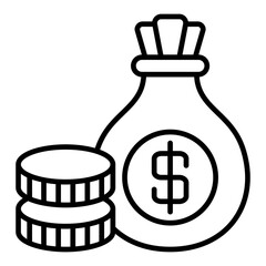 Money Bag Icon