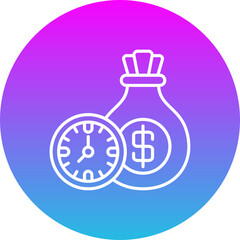 Time Is Money Icon