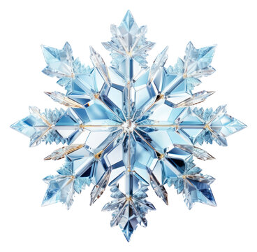 PNG Snowflake crystal white background celebration.
