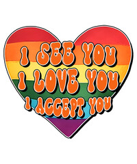 Rainbow Gay Shirt Popular LGBT PNG