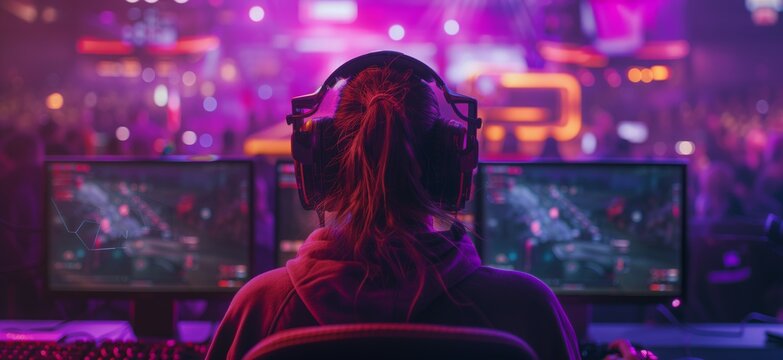 Immerse yourself in the esports arena.