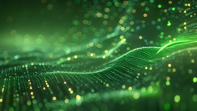 digital data flow matrix effect. matrix effect background 4k video
