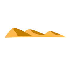 sand dune desert illustration