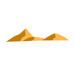 sand dune desert illustration