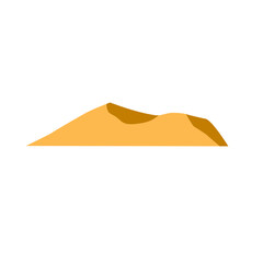 sand dune desert illustration