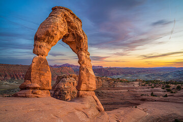Delicate Arch Sunset
