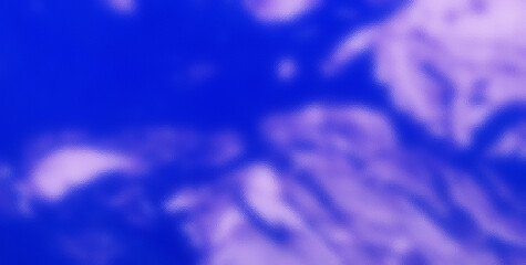 Surreal Blue Glass: Abstract Background with Shimmering Effect