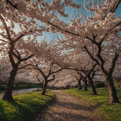 cherry blossom in spring