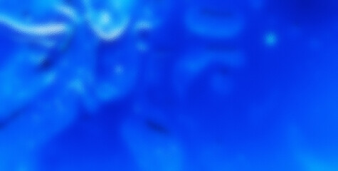 Surreal Blue Glass: Abstract Background with Shimmering Effect