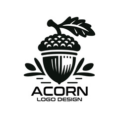 Acorn Vector Logo Design