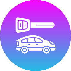 Car Key Icon