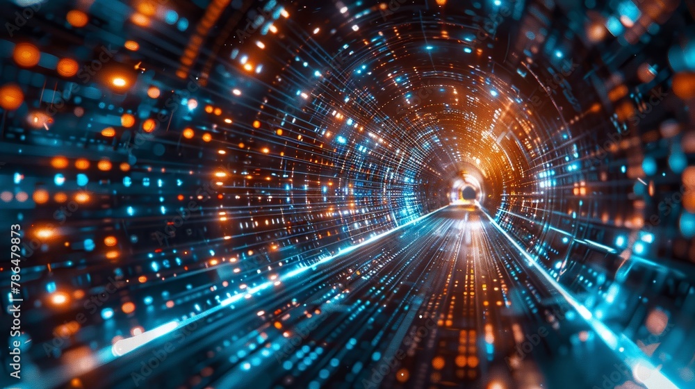 Poster explore the cutting-edge realm of digital communication through our state-of-the-art binary coding s