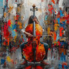 background with violin