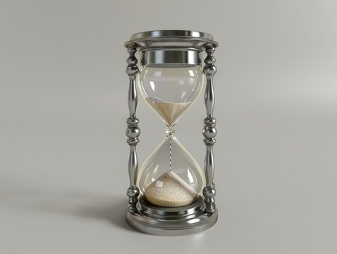 Hourglass 3d model - hourglass by saia.