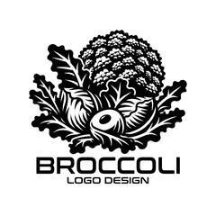 Broccoli Vector Logo Design