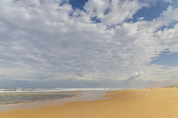 Plage Nord beach, Mimizan, New Aquitaine, France - 786486021