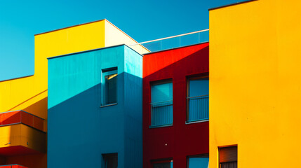 Vividly Colored Neo-Fauvist Minimalist Architecture
