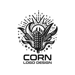Corn Vector Logo Design